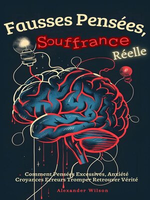 cover image of Fausses Pensées, Souffrance Réelle